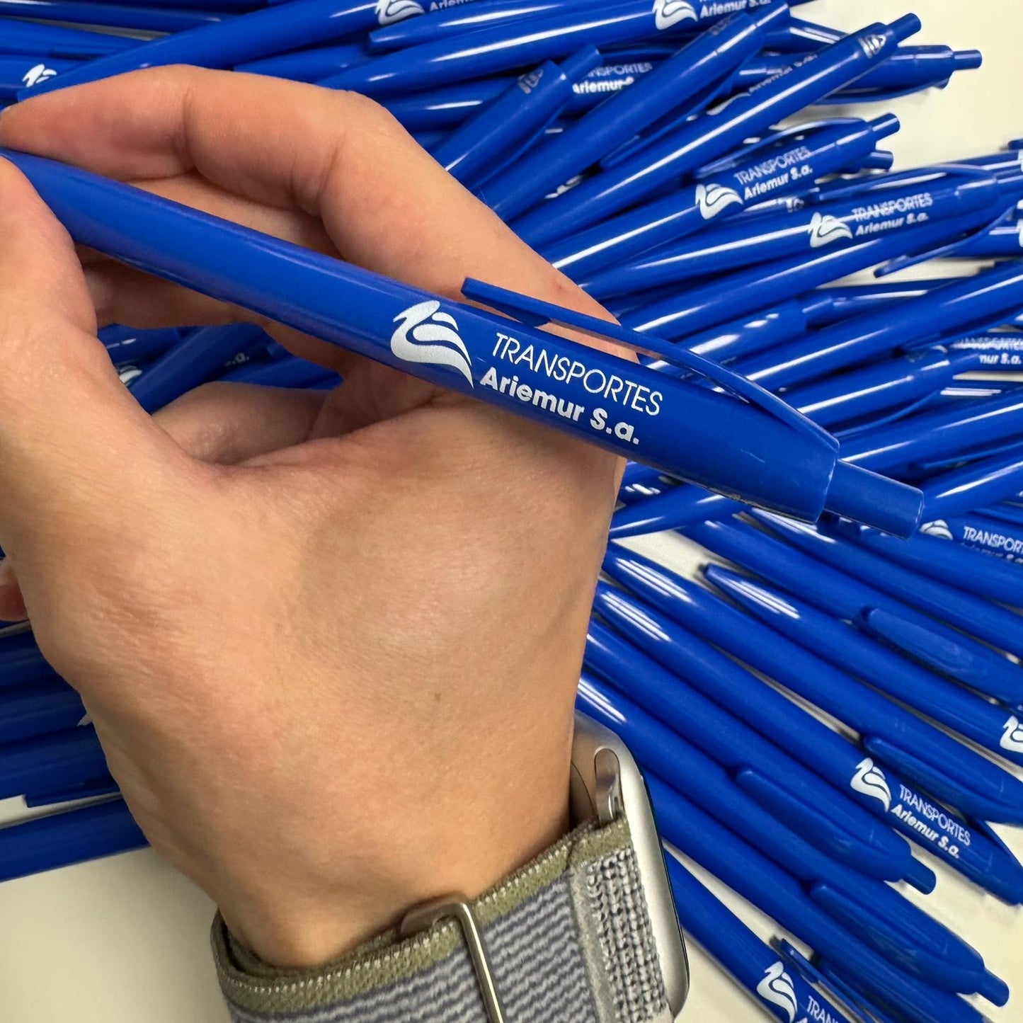 100x Custom Logo Pens